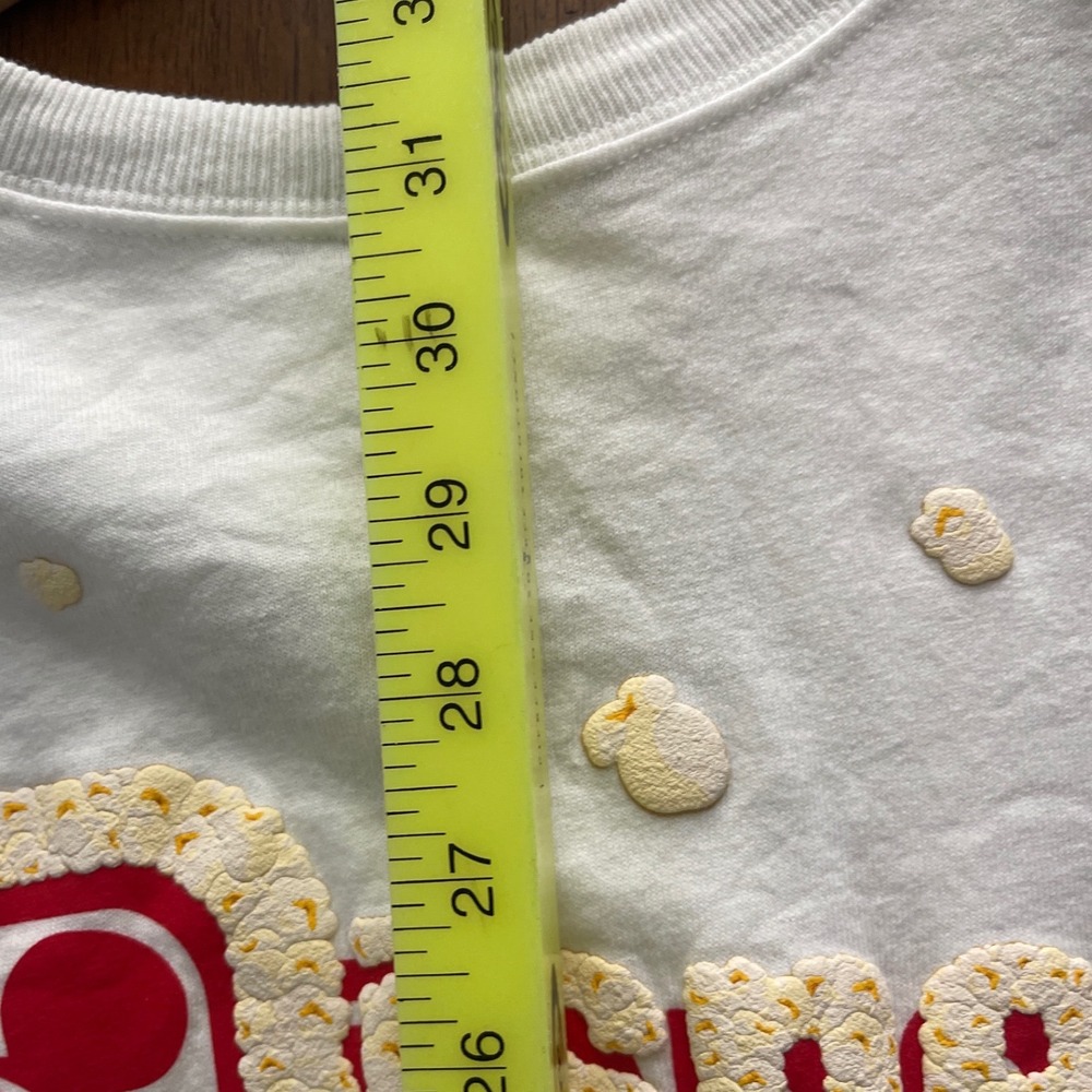 Walt Disney World Spirit Jersey XXL White Red Popcorn Mickey Mouse Long Sleeve - Picture 5 of 7